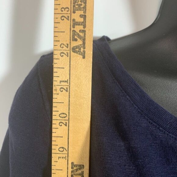 Talbots 3/4 Eyelet detailed Sleeve Blouse - Picture 4 of 6